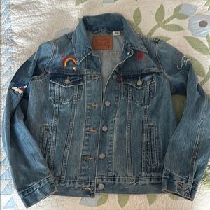Levi’s California Dreamin’ Jean Jacket Medium EUC